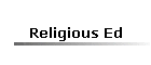 Religious Ed